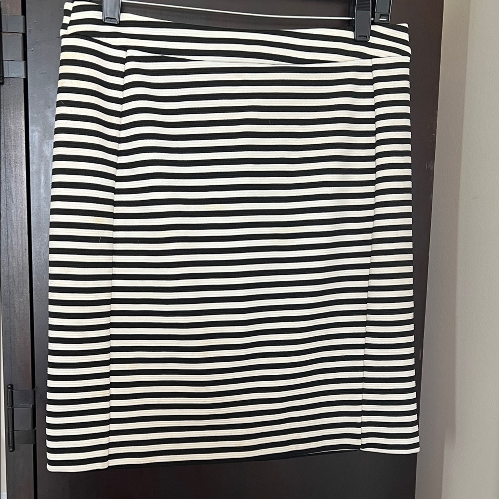 41 Hawthorn Monochrome Striped Mini Skirt